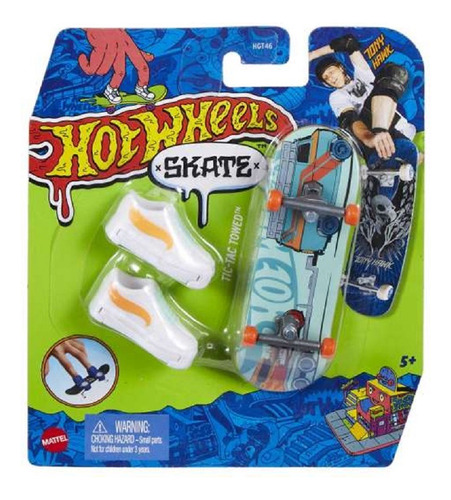 Hot Wheels Skate Para Dedos Tic Tac Towed Hng22