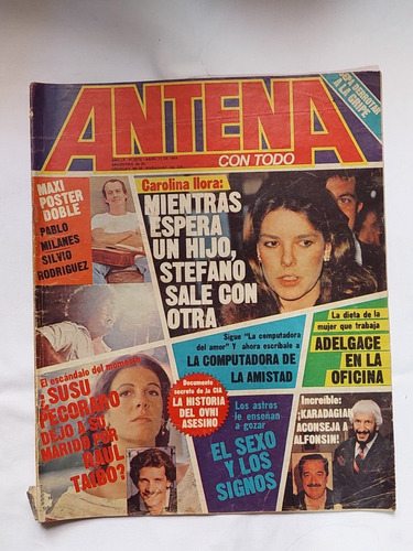 Antena / Nº 2570 / 1984 / Julio Iglesias / Susú Pecoraro