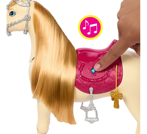 Barbie Set De Juego Caballo Con Accesorios