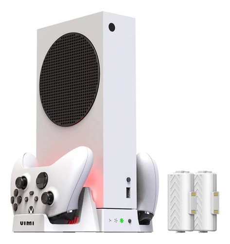 Base Ventilador Usb Para Xbox Series S Con 2pilas Recargable