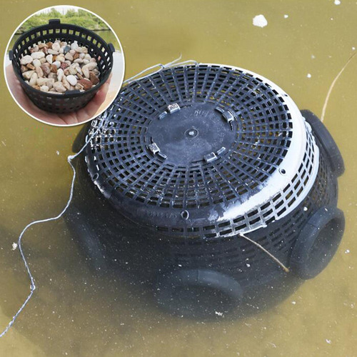 Jaula De Pesca Con Red, Herramienta De Pesca Portátil,