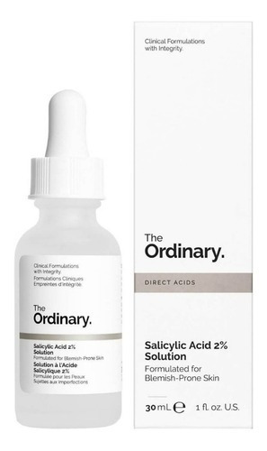 The Ordinary Salicylic Acid 2% Solution Tipo de piel Normal