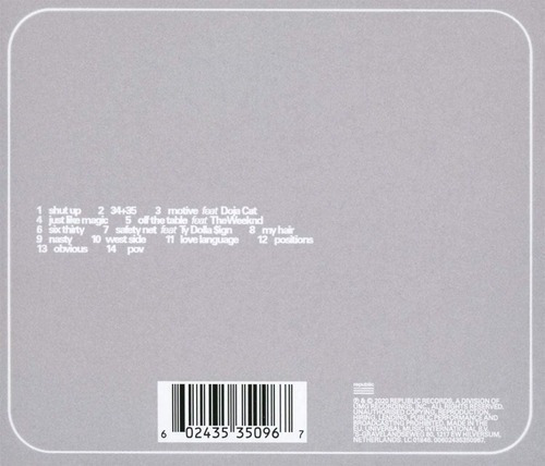 Cd Ariana Grande - Positions (nuevo Y Sellado) Estándar