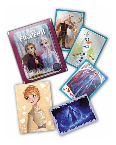 Frozen 2 Estampas Panini 10 Sobres Cromos Coleccionables