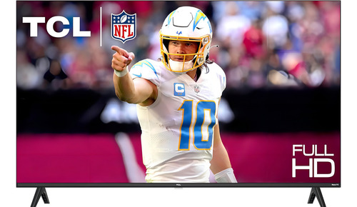 Smart TV de 40" TCL S3 series 40S350R com tela LED Full HD 127V - preto