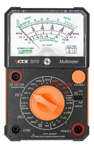 Multímetro Analógico Ruoshui 3010