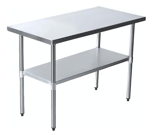 Mesa De Trabajo Acero Inoxidable Torrey 150cm Rbanda