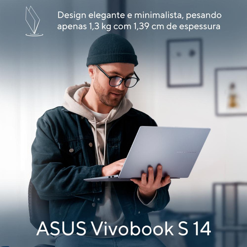 Notebook Asus Vivobook S14 Core Ultra 7 32gb 1tb Ssd W11