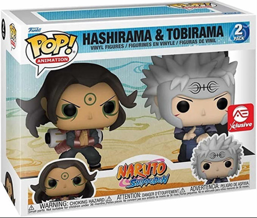 Funko Pop Naruto Shippuden Hashirama &tobirama 2 Pack