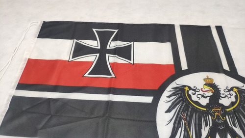 Bandera Imperio Alemán Kaiserliche Kriegsflagge 90 X 150cm