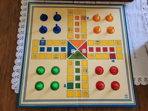 Antigo Jogo Ludo e Ludo Real Estrela Anos 70, Brinquedo Estrela Usado  87522141