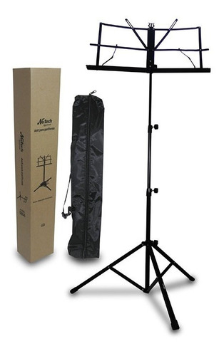 Atril Pie Partitura Regulable + Funda (envio Gratis) Nutech