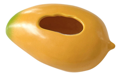 Jarrón De Cerámica Con Forma De Mango, Maceta Decorativa