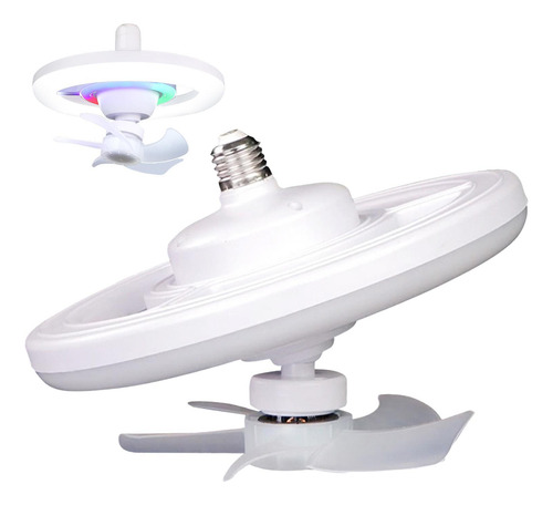 Ventilador De Soquete De Luz, Luz De Teto Com Controle Remot