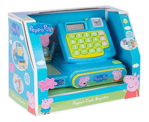 Caja Registradora Peppa Pig Con Sonido Y Accesorios Full