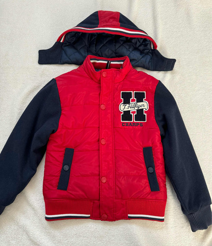 Campera De Abrigo Tommy Hilfiger Niño