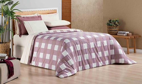 Duvet Capa P/ Edredom 200 Fios Dolce Vita Queen Caqui