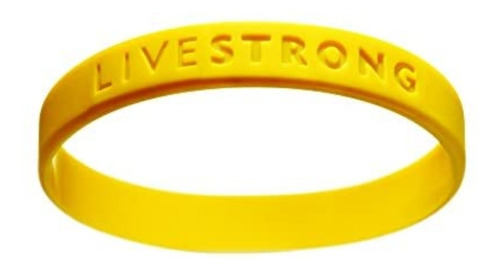 Pulsera Livestrong Silicona Original