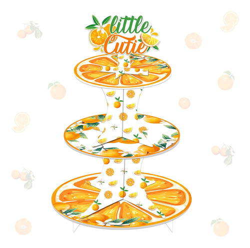 Little Cutie - Decoraciones Para Baby Shower, Soporte Para C