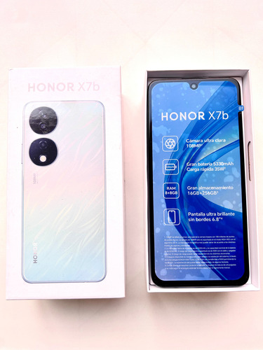 Honor X7b - Dual Sim - 256gb - 8gb Ram, , Mpx En Cámara Color Plateado (Usado)