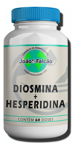 Diosmina 900mg + Hesperidina 100mg - 60 Doses Sabor Sem Sabor