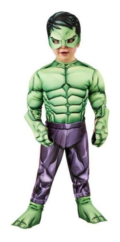 Disfraz Hulk Bebé 3-4 Años Original Entrega Inmediata