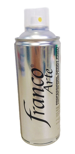 Pintura En Spray Profesional 400 Ml Plata Franco Arte