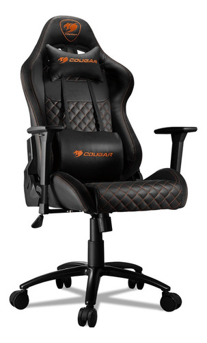 Silla Gamer Cougar Armor Pro Black Soporta 120kg Pcm