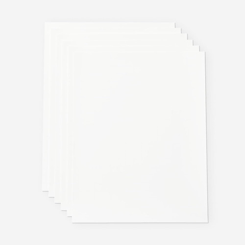 Papel Adhesivo Imprimible Para Cricut, 21,59 X 27,94 Cm