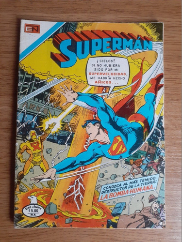 Cómic Supermán Serie Águila 14x20 Número 2-1302 Editorial Novaro 1981