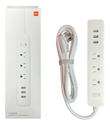 Multicontacto Xiaomi Mi Power Strip 3a Blanco