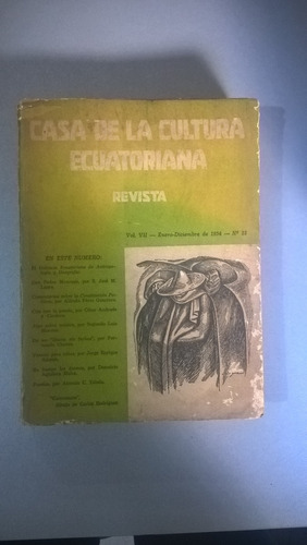 Casa De La Cultura Ecuatoriana 15 - 1954 Andrade Moreno