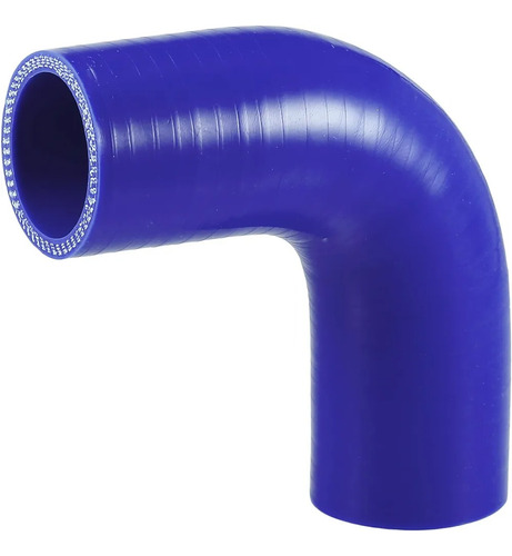 Acople De Silicona Codo De 3-3 Pulgadas Unión 90 Grados Auto