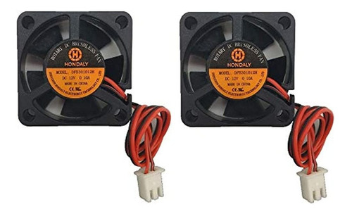 30 Mm 3010 30x30x10 Mm 1.2 PuLG. Ventilador 12v Dc Sin Escob