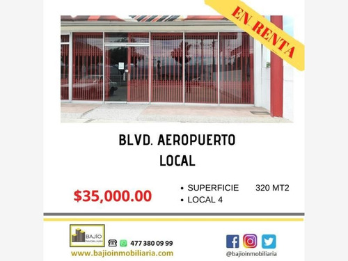 Imagen 1 de 2 de Local Comercial En Renta Blvd. Aeropuerto