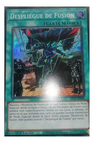 Despliegue De Fusión Yu-gi-oh! Original Konami