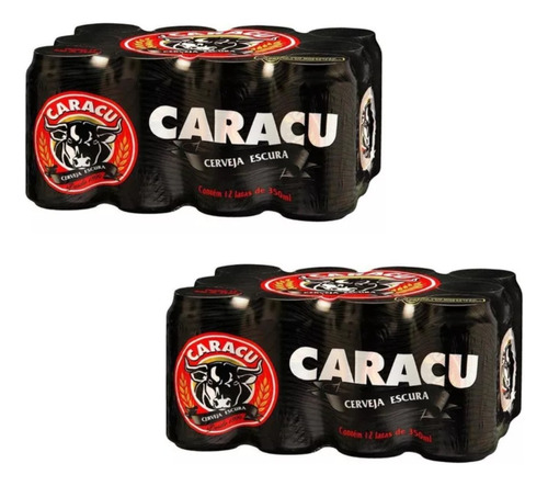 Cerveja Caracu Lata 350ml Com 24 Unidades