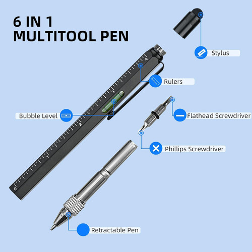 . Bolígrafo Multiherramienta Cool Gadgets, Novedoso