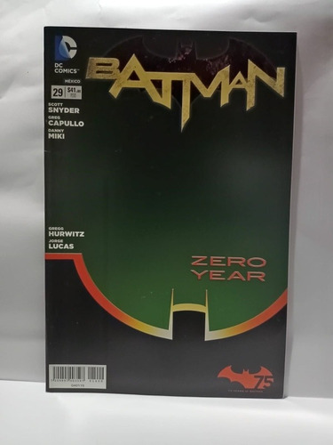 Batman Zero Year 75 Aniversario (Usado)