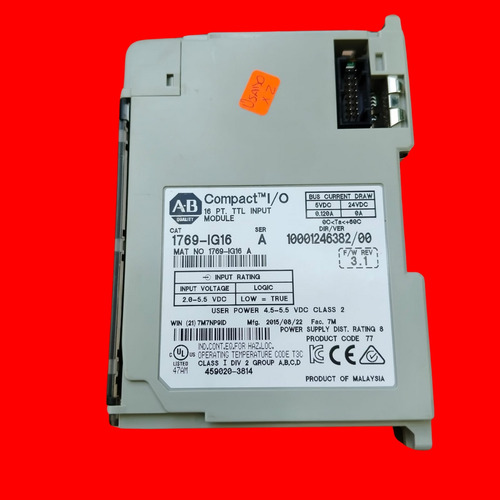 1769-ig16 Allen-bradley Compactlogix 5 Vdc Ttl Input Module (Usado)