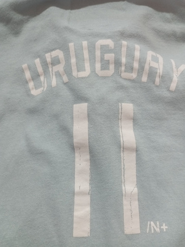 Camiseta De Rugby Y Polo Uruguay Original N+ Para Niños (Usado)