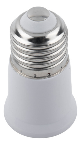 Base De Enchufe Extendida De Plástico E27 A E27 De 1 Pieza