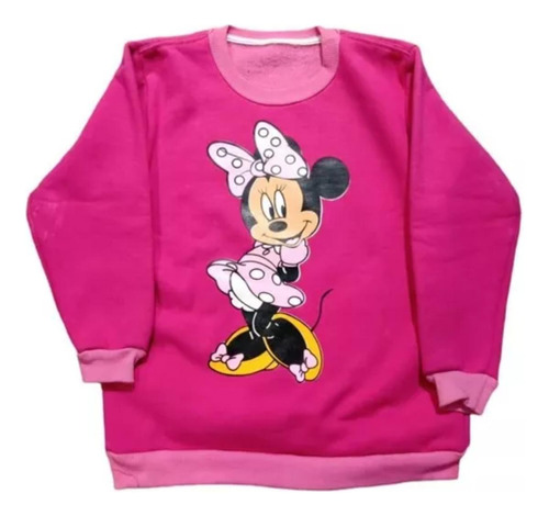 Buzo Algodon De Minnie Infantil Invierno