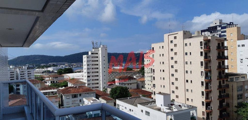 Apartamento Com 3 Dormitórios Para Alugar, 111 M² - Ponta Da Praia - Santos/sp - Ap5855