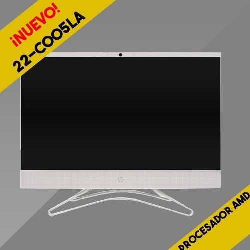 All in one HP 22-C005LA 22" procesador AMD A9-9425 6GB de Ram 1TB HDD