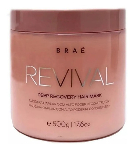 Braé Revival Máscara Alto Poder Reconstrutor 500g Promoção