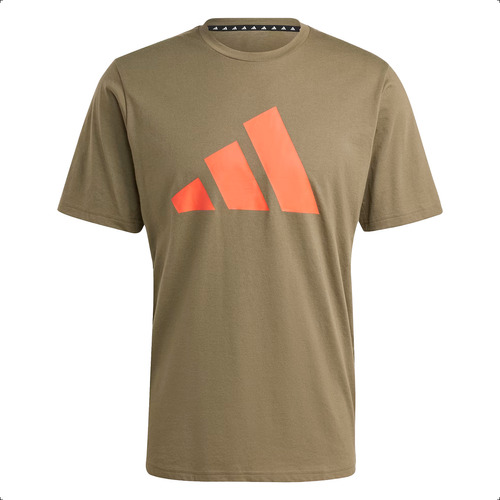 Camiseta Treino Aeroready adidas Masculina Manga Curta Logo