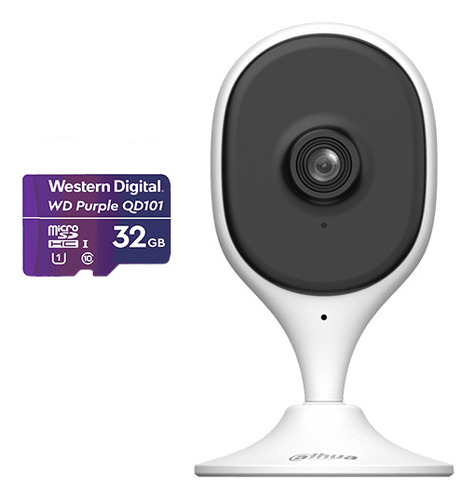 Kit videovigilancia cronos cámara Dahua ip c5a 5mp audio wifi y microsd 32gb y accesorios kit de cámara inteligente dh-c5a -32gb microsd wdd032g1p0c