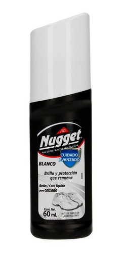 Cera Líquida Calzado Color Blanco 60ml Nugget