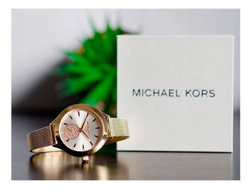 Reloj Michael Kors Slim Gold de 2 años para mujer